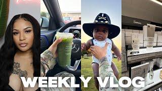 WEEKLY VLOG: BABY NIGHT TIME ROUTINE, GETTING OUT OF THE ARMY, FAV PRODUCTS & MORE | ARMY BARBIE