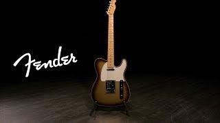 Fender American Ultra Telecaster MN, Mocha Burst | Gear4music demo