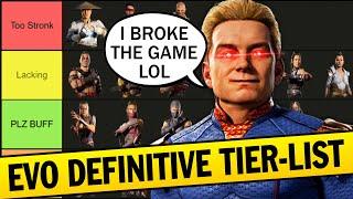 Mortal Kombat 1 - NEW Definitive Tier List - Best and Worst Characters!