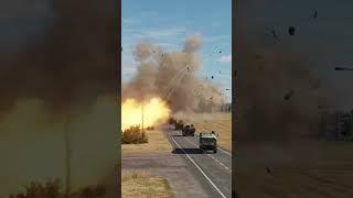 Rus Helikopteri Saldırı Sırasında Uçaksavar Ateşiyle Düşüyor! | DCS