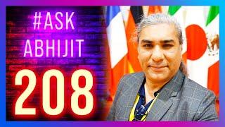 #AskAbhijit 208: East Pakistan, US Pressure, Guns, Poland, Singapore, DRDO, Guitar, Studying Abroad