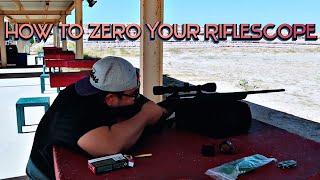 How to Zero a Rifle Scope | BDC1817