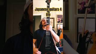 Japanese Guitars are ALWAYS top teir #japanese #metal #guitar #riffs