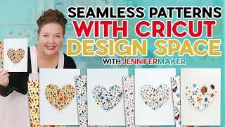 How To Use Seamless Patterns in Cricut Design Space