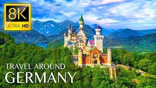 GERMANY 8K • Beautiful Scenery, Relaxing Music & Nature Soundscape in 8K ULTRA HD