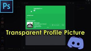 How to make a Transparent/Invisible profile picture for Discord