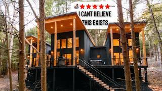 Majestic Forest Cabin w/ Waterfalls! Full Cabin Tour!