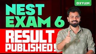 NEST EXAM 6: RESULT PUBLISHED | Xylem NEST