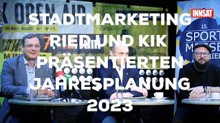 Stadt Ried präsentierte das 2023er Veranstaltungsprogramm