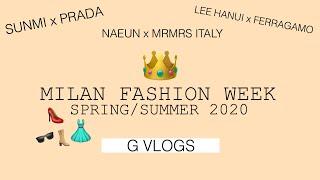 FIRST MILAN FASHION WEEK EXPERIENCE || G VLOGS