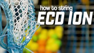 How To String ECD Ion | Lacrosse Unlimited