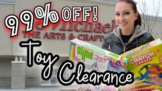 99% off TOYS?! RUN to Michael’s Craft Store!!