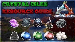 Ark | Crystal isles Resource guide