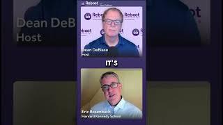 Interview with Eric Rosenbach #podcast #harvard #rebootchronicles #podcast #podcastclip #deandebiase