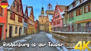 Rothenburg ob der Tauber - One of the Most Beautiful German Towns - Charming unique town