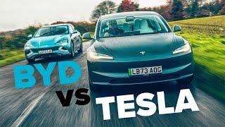 Tesla Model 3 vs BYD Seal | Tesla battles a new rival!