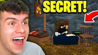 HOW TO FIND THE SECRET BLACK MARKET MERCHANT In Roblox The Survival Game!