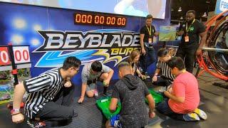 Beyblade Burst HASBRO BOOTH w/ BBG @ VIDCON 2019!