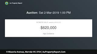 11 Nissoria Avenue, Mernda VIC 3754 | AuPropertyReport.Com