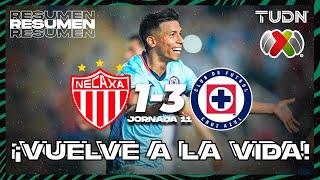 Resumen y goles | Necaxa 1-3 Cruz Azul | AP2023-J11 | Liga Mx | TUDN