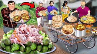 Avocado Chicken Street Food So Expensive Avocado Farm in Forest Hindi Kahaniya Hindi Moral Stories