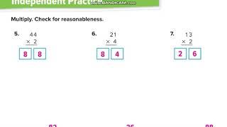 Grade 4 Chapter 4 Lesson 5 Multiply by a Two Digit Number