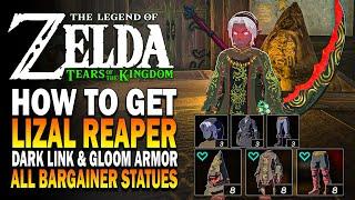 ALL Poe Statue Locations! TOTK Gloom Armor, Dark Link & Lizal Scythe - Tears Of The Kingdom Armor