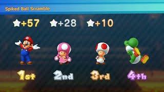 Mario Party 10 - Mario vs Toad vs Yoshi vs Toadette - Chaos Castle