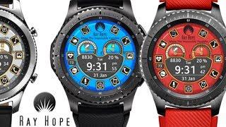 Samsung Gear S3 Digital Luxury Sports App Launcher 3D Watch Faces