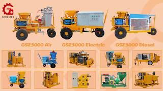 GSZ3000 Wet Shotcrete Machine Hot sale 5m3/h