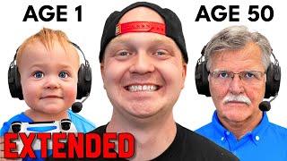 Ages 1 - 50 Fight To Beat Minecraft! - EXTENDED