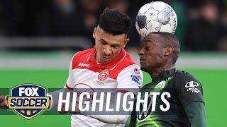 VfL Wolfsburg vs. Fortuna Dusseldorf | 2020 Bundesliga Highlights