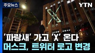 '파랑새' 가고 'X' 온다...일론 머스크, 트위터 로고 변경 / YTN