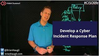 Developing a Cyber Incident Response Plan | IRP | Cyber Policy Creation #CISOlife