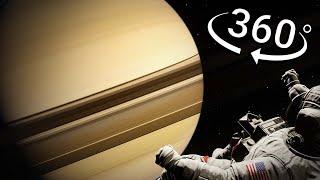 360° VR - Falling Into Saturn