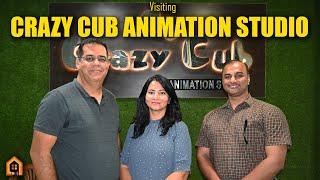 Visiting Crazy Cub Animation Studio | Charcha with Somya | #indiananimation #jugnukids