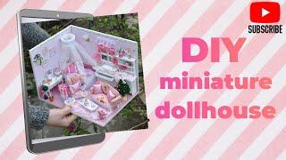 Doll house  step by step #miniature #dollhouse #diydollhouse #artandcraft #handmade