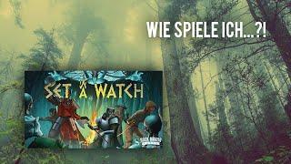 Wie spiele ich... Set a Watch?! (Rock Manor Games) / Brettspiel / Preview