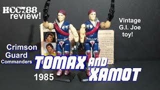 HCC788 - 1985 TOMAX & XAMOT - Crimson Guard Commanders - Vintage G.I. Joe toy review! S03E19