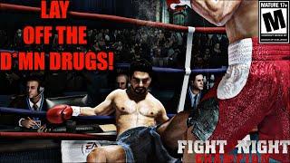 UNHINGED TRASH TALKER NEEDS TO LAY OFF THE DRUGS?-Fight Night Champion Online Trash Talk