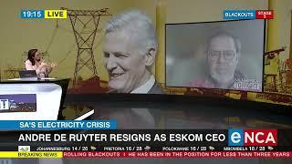 Discussion | De Ruyter resigns as Eskom CEO