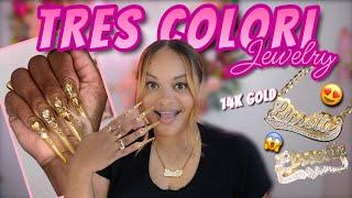 TRES COLORI sent me what?!  RINGS AND NAILS! | UNBOXING