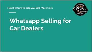 Moiboo Car dealer Software | New Features