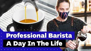 What does BARISTA ACTUALLY do at work? A day in the life of a barista!