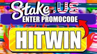 Stake US Promo Code: "HITWIN" — $25 BONUS + 5% RAKEBACK + 250000 GC on Stake US