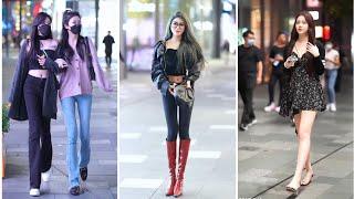 Chinese Girls Street Fashion [抖音] Style China