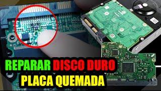 INFORMÁTICA | Reparar disco duro con placa quemada