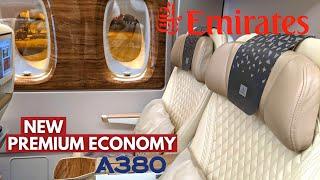 EMIRATES BRAND NEW AIRBUS A380 (PREMIUM ECONOMY) | Paris - Dubai
