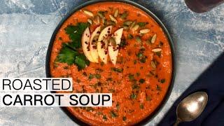 ROASTED CARROT GINGER SOUP