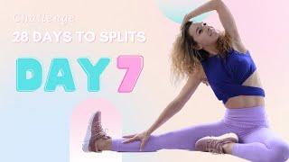 How to do the Splits is 28 days | DAY 7